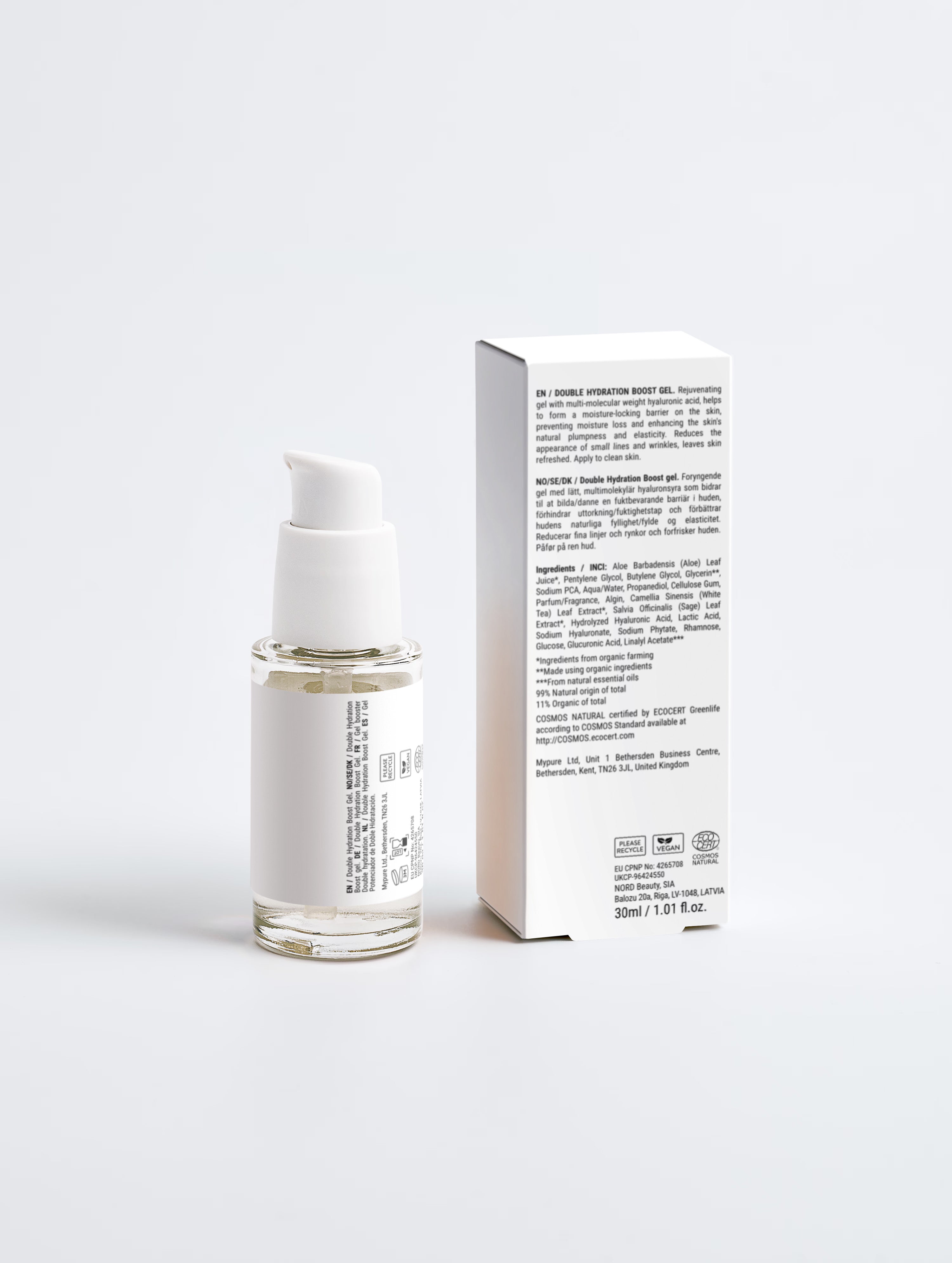 Gel Boost double Hydratation – Peau Repulpée & Éclatante